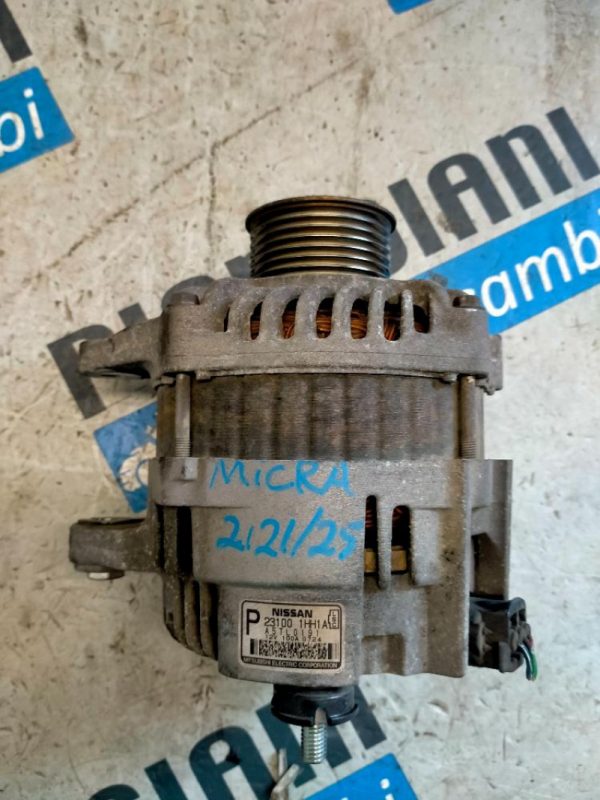 Alternatore Nissan Micra K13 HR12 2010 – 2013