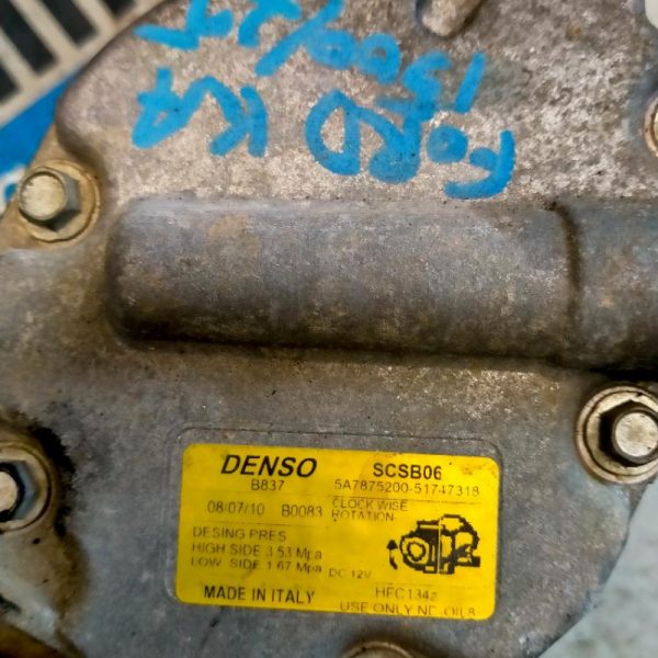 Compressore A/C Ford Ka 169A4000 2008 – 2020