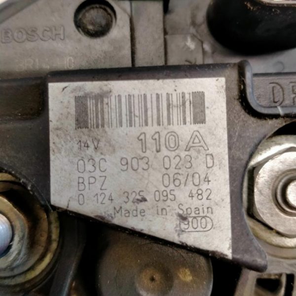 Alternatore Volkswagen Golf V BAG 2003 – 2009