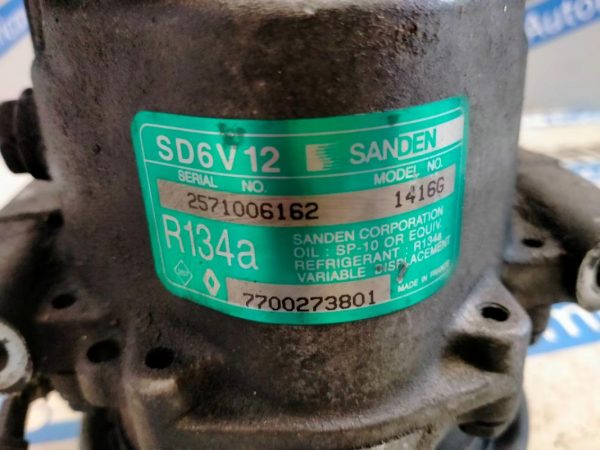 Compressore A/C Renault Kangoo K4MA7 1998 – 2003