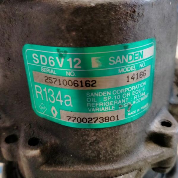 Compressore A/C Renault Kangoo K4MA7 1998 – 2003