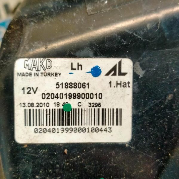 Faro Posteriore Sinistro Fiat Punto Evo 2009 – 2012