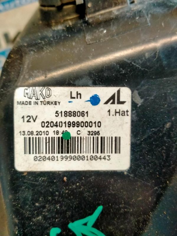 Faro Posteriore Sinistro Fiat Punto Evo 2009 – 2012