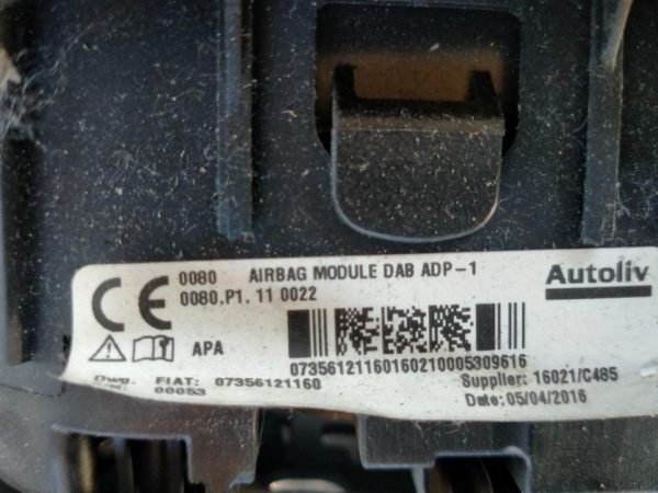 Kit Airbag Fiat 500L 2012 – 2020