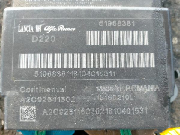 Kit Airbag Fiat 500L 2012 – 2020