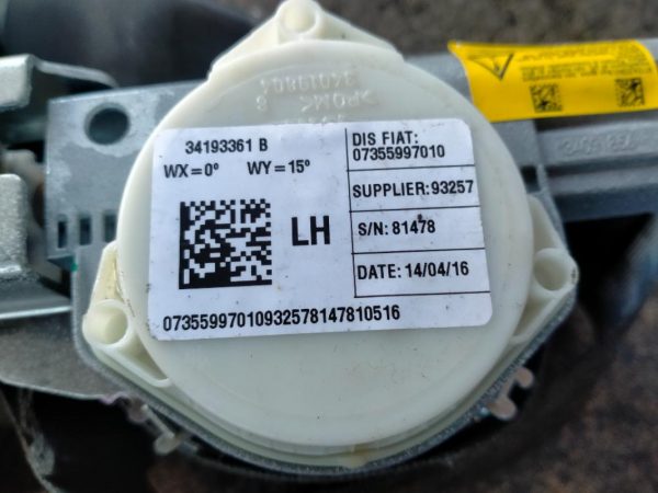 Kit Airbag Fiat 500L 2012 – 2020
