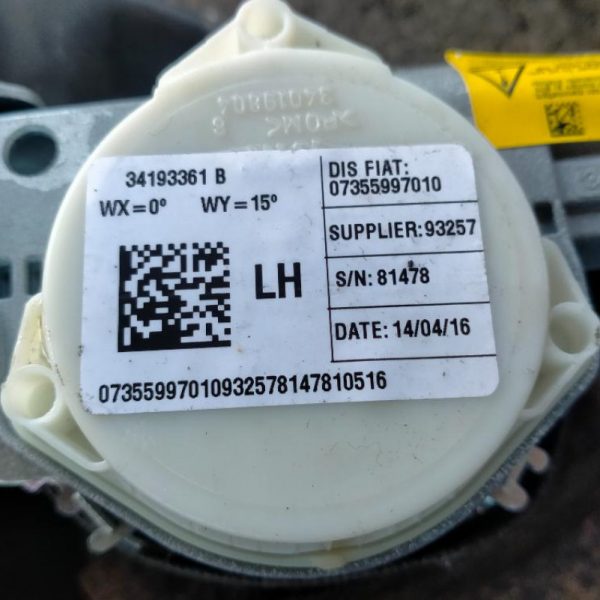 Kit Airbag Fiat 500L 2012 – 2020