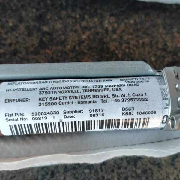 Kit Airbag Fiat 500L 2012 – 2020