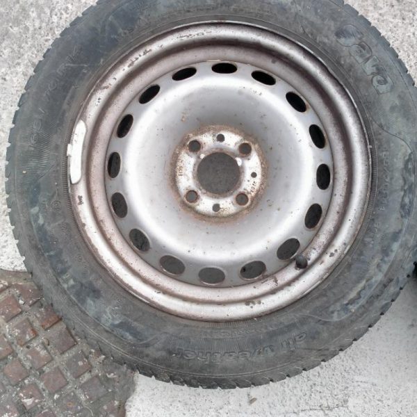 Cerchi in Ferro R14 Fiat Panda 4×4 2003 – 2011