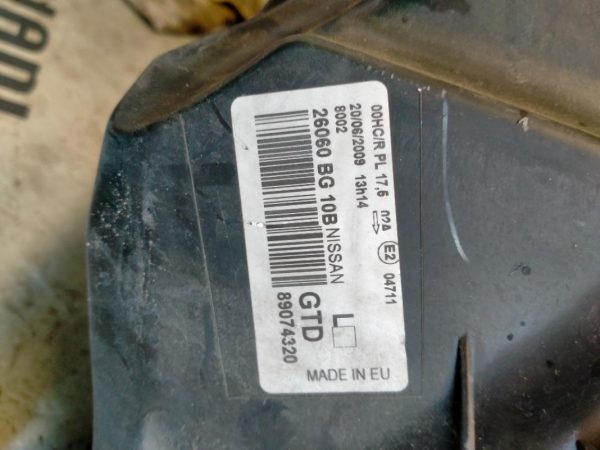 Faro Anteriore Sinistro Nissan Micra K12 2007 – 2010