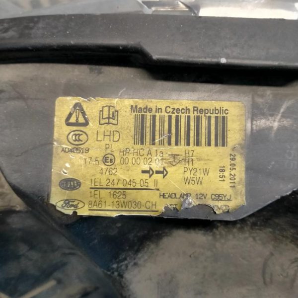 Faro Anteriore Sinistro Ford Fiesta 2008 – 2013