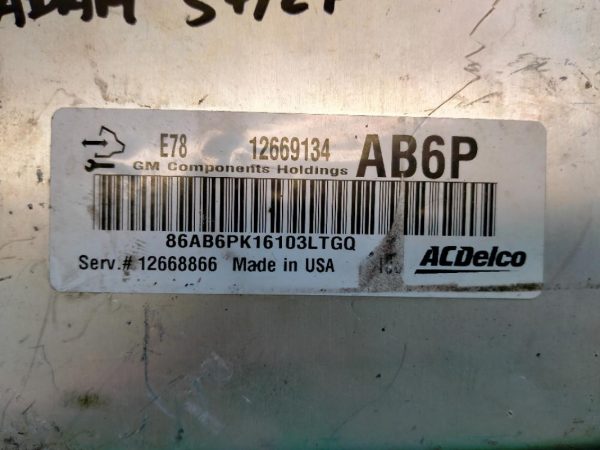 Centralina Motore Opel Adam B12XER 2012 – 2020