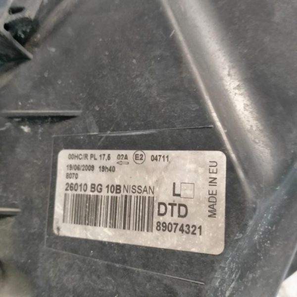 Faro Anteriore Destro Nissan Micra K12 2007 – 2010