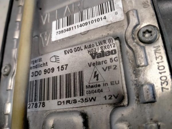 Faro Anteriore Sinistro XENON Volkswagen Touareg 2002 – 2007