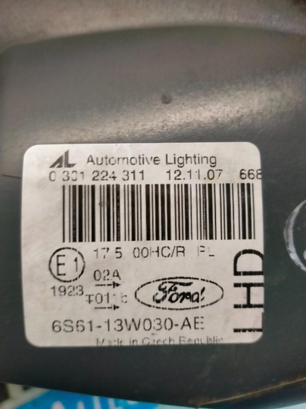 Faro Anteriore Sinistro Ford Fiesta 2005 – 2010