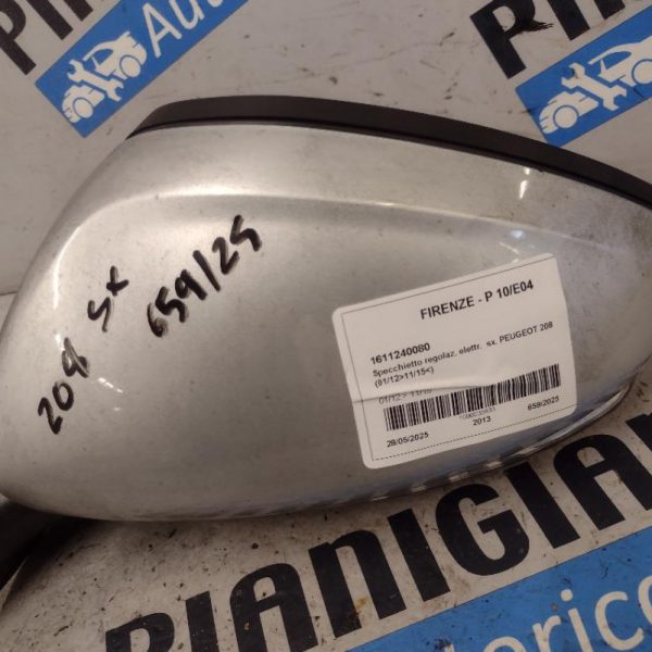 Specchietto Sinistro Peugeot 208 2012 – 2016
