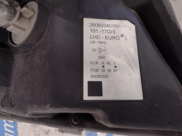 Faro Anteriore Sinistro Renault Kangoo 2007 – 2013