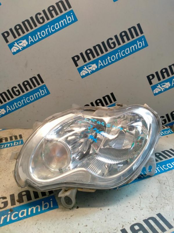 Faro Anteriore Sinistro Smart Fortwo 2000 – 2007