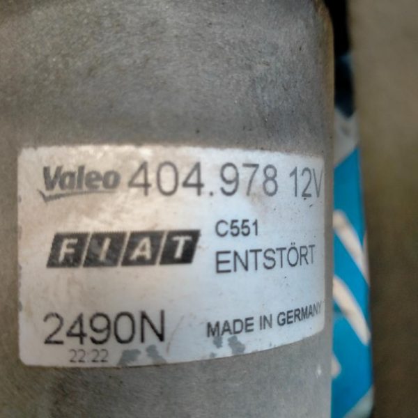 Motorino Tergi Anteriore Fiat Punto Evo 2009 – 2012