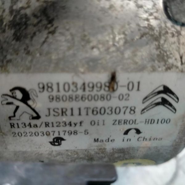 Compressore A/C Peugeot Rifter YH01 2018 >