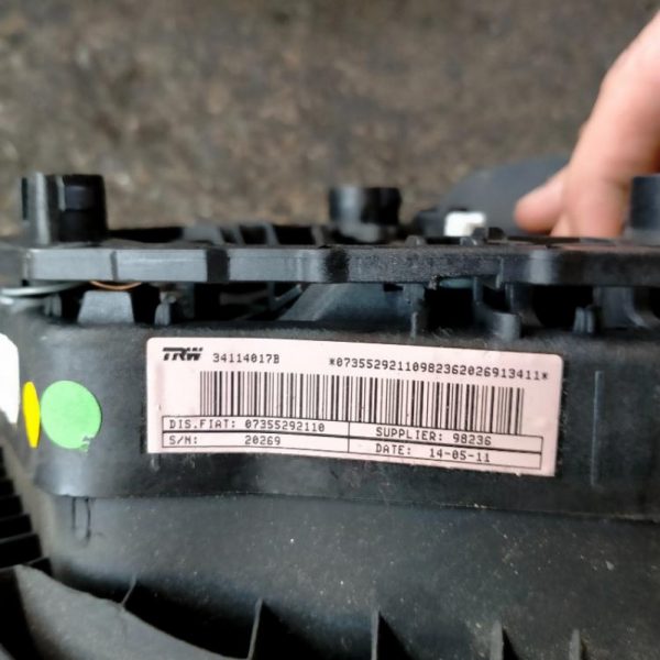 Kit Airbag Lancia Ypsilon 2011 – 2015