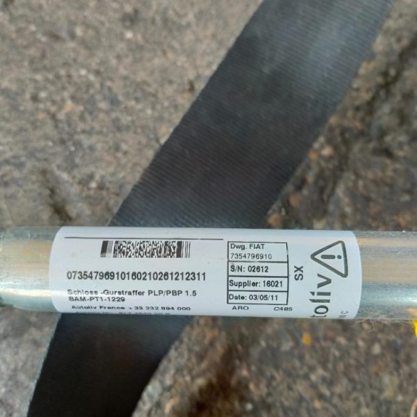 Kit Airbag Lancia Ypsilon 2011 – 2015