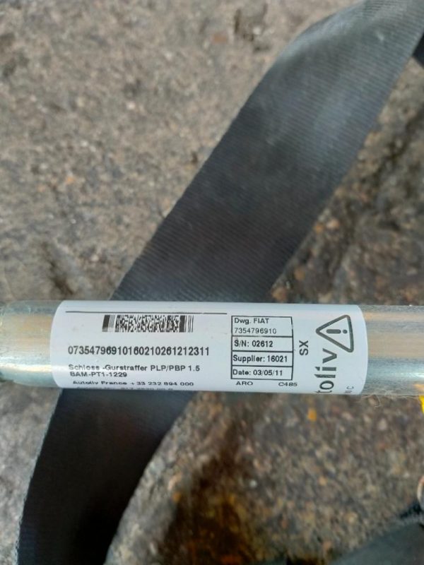 Kit Airbag Lancia Ypsilon 2011 – 2015