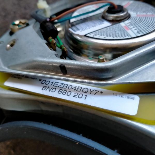 Kit Airbag Audi TT 1998 – 2003