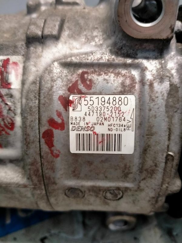 Compressore A/C Fiat Punto Evo 199A4000 2009 – 2012