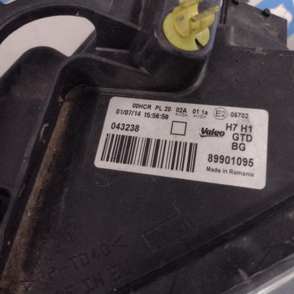 Faro Anteriore Sinistro Peugeot 207 2006 – 2009