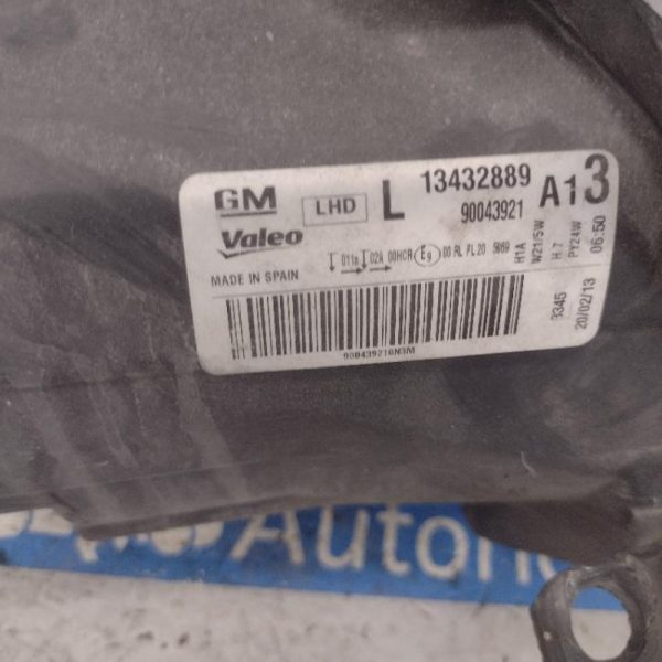 Faro Anteriore Sinistro Opel Corsa D 2011 – 2014