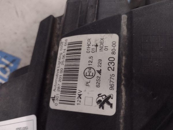 Faro Anteriore Sinistro Peugeot 308 2011 – 2015