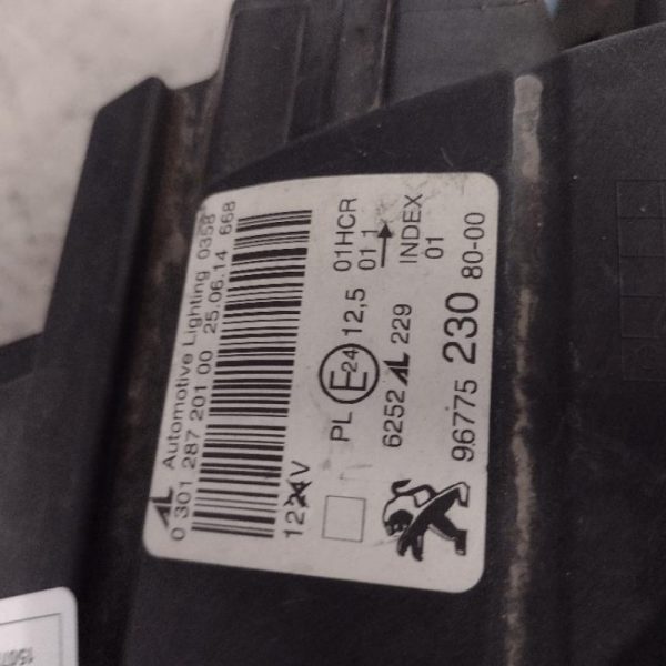Faro Anteriore Sinistro Peugeot 308 2011 – 2015