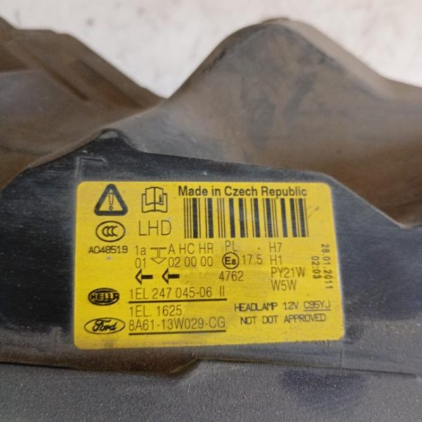 Faro Anteriore Destro Ford Fiesta 2008 – 2013