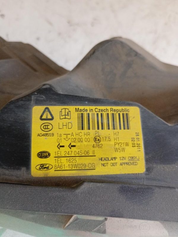 Faro Anteriore Destro Ford Fiesta 2008 – 2013