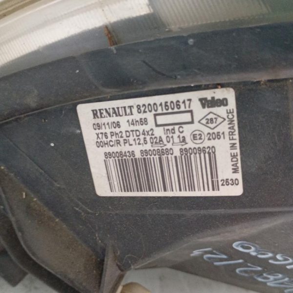 Faro Anteriore Destro Renault Kangoo 2003 – 2009