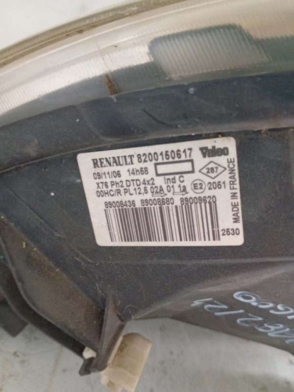 Faro Anteriore Destro Renault Kangoo 2003 – 2009