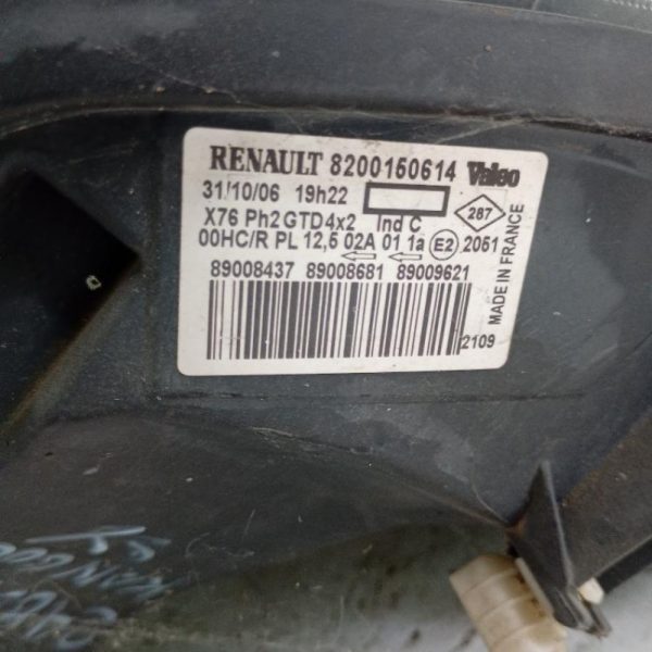 Faro Anteriore Sinistro Renault Kangoo 2003 – 2009
