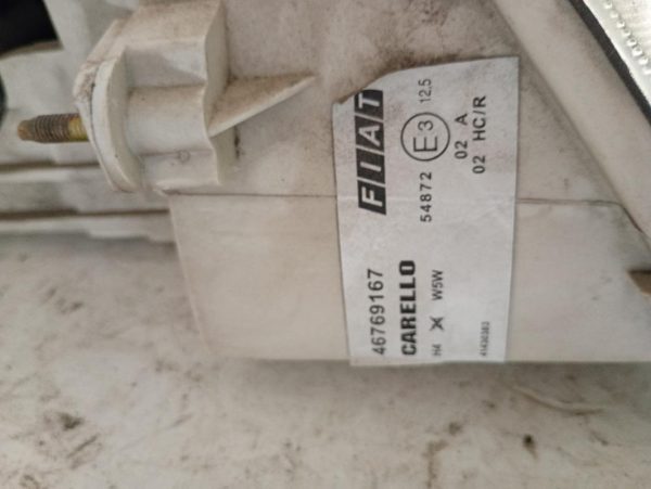Faro Anteriore Sinistro Fiat Seicento 1998 – 2004