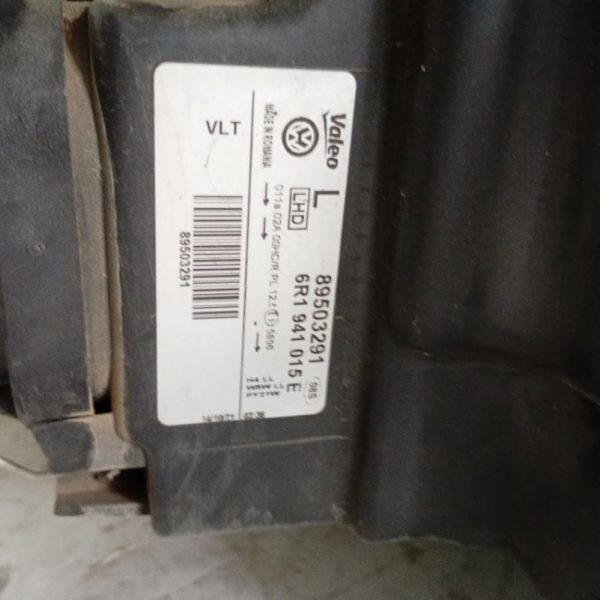 Faro Anteriore Sinistro Volkswagen Polo 6R 2009 – 2015