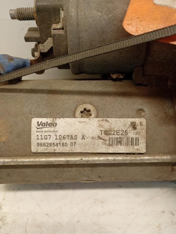 Motorino Avviamento Peugeot 208 BH02 2015 – 2019