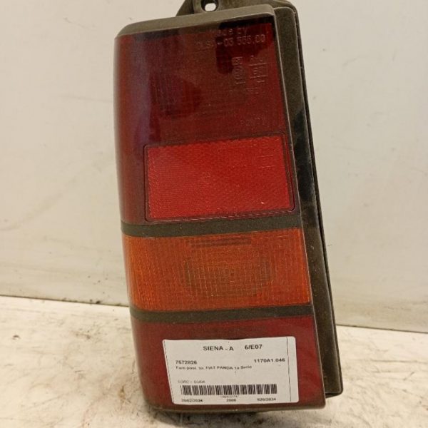 Faro Posteriore Sinistro Fiat Panda 1a Serie 1986 – 2002