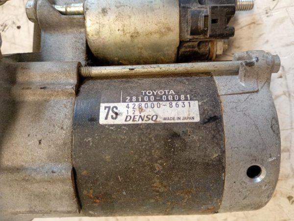 Motorino Avviamento Toyota Yaris 1KRFE 2014 – 2017
