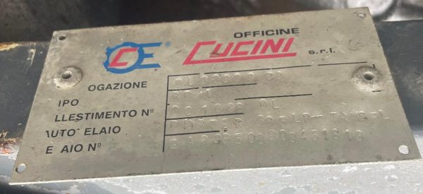 Cassone Doppia Sponda Piaggio Porter Maxxi 2001