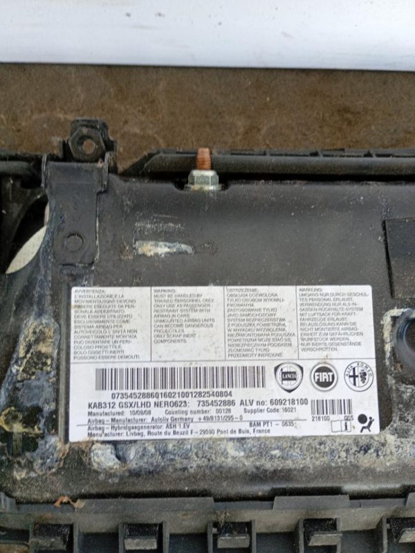 Kit Airbag Fiat 500 169A4000 2008 – 2015