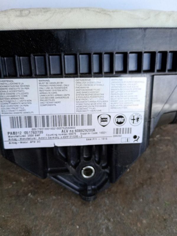 Kit Airbag Fiat 500 169A4000 2008 – 2015