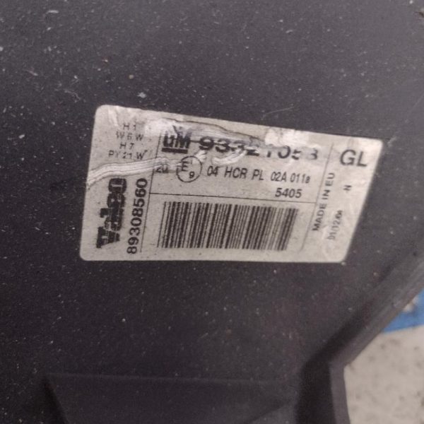 Faro Anteriore Destro Opel Meriva 2004 – 2010