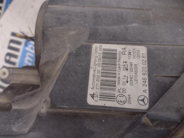 Faro Anteriore Destro Mercedes Classe B 2011 – 2016