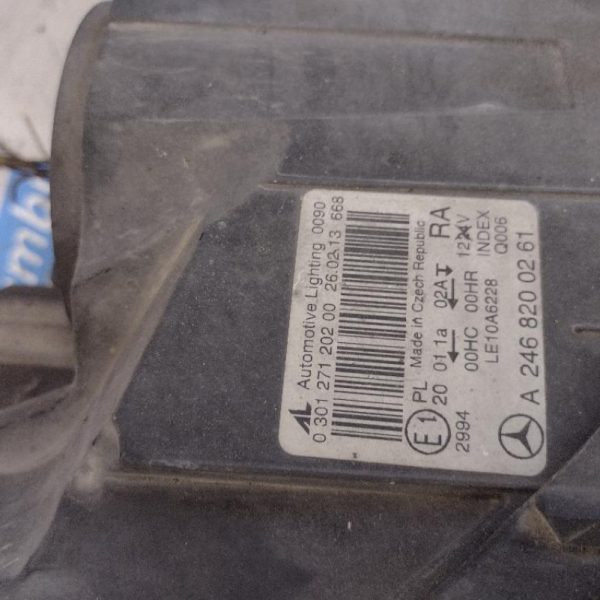 Faro Anteriore Destro Mercedes Classe B 2011 – 2016