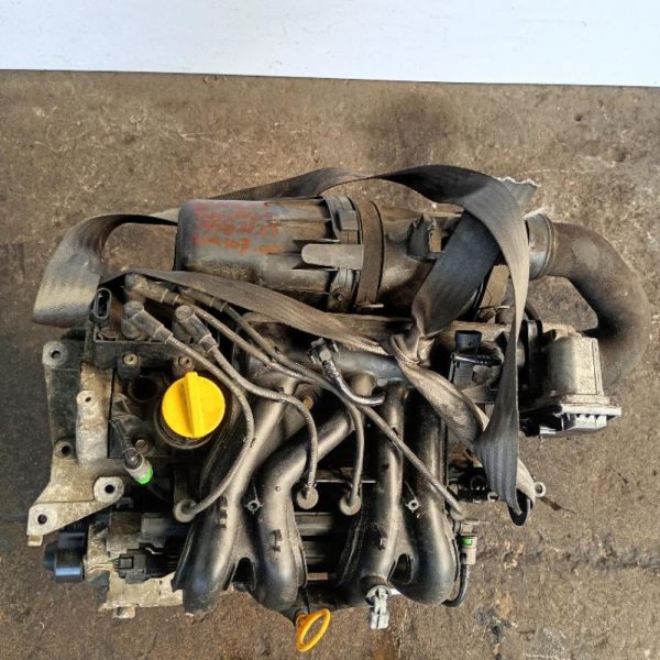 Motore Renault Twingo 2a Serie (2007-2012) 1.2 43 KW D7FA8 107.000 KM